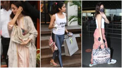 Boho Bags For The Win! Malaika Arora Vs Janhvi Kapoor Vs Ananya Panday: Which Diva’s Boho Bag Would You Like To Steal?