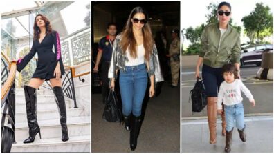 Bollywood Divas Alia Bhatt, Deepika Padukone and Kareena Kapoor give bossy fashion goals in high-heel long boots