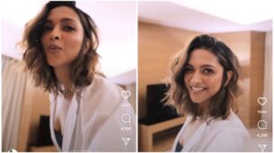 Boss Babe Alert: Deepika Padukone walks savage in white crop shirt and leather pants