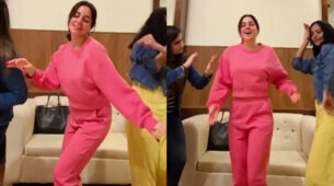 Bride-to-be Shraddha Arya parties wild with girl gang after pre-wedding ceremonies