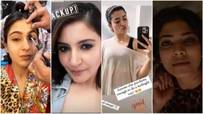 Brush up your Makeup skills from Sara Ali Khan, Anushka Sharma, Rashmika Mandanna and Malavika Mohanan