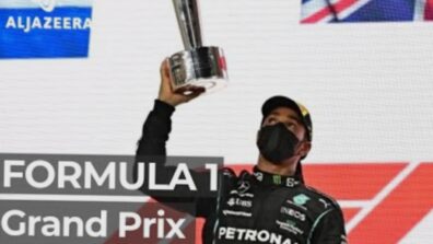 Congratulations: F1 sensation Lewis Hamilton wins Qatar Grand Prix