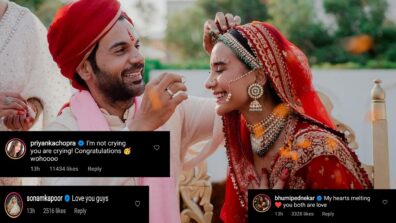 Congratulations: Rajkummar Rao and Patralekhaa get married,  Priyanka Chopra, Bhumi Pednekar, Sonam Kapoor congratulate the happy couple