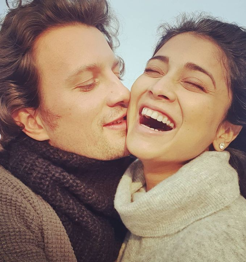 Couple Goals! Take A Look At The Adorable Pictures Of South Star Shriya Saran With Hubby Andrei Koscheev - 1