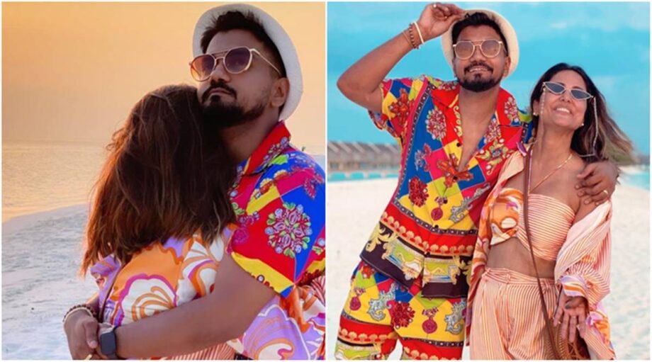 Couples Who Seek Blessings Together Stay Together! Hina Khan & Rocky Jaiswal Giving Us Major Couple Goals, See Their Pics - 1