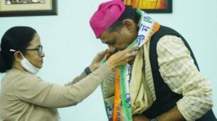 Cricketer-turned-politician Kirti Azad joins Mamata Banerjee’s TMC