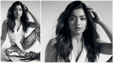 Damn: Rashmika Mandanna Is Looking Gorgeous In Her Sequin Pant And Sleeveless Tie Top, View Pics