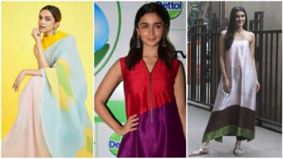 Deepika Padukone, Alia Bhatt, Kriti Sanon and Payal Khandwala Indo-Western fusion style, a visual delight