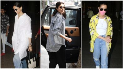 Deepika Padukone, Anushka Sharma and Shraddha Kapoor are Bossing the Baggy Fashion