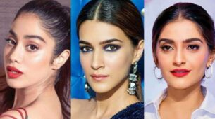 Monochromatic Makeup Looks That Are Perfect For A Date Night: Steal It From Janhvi Kapoor, Kriti Sanon & Sonam Kapoor
