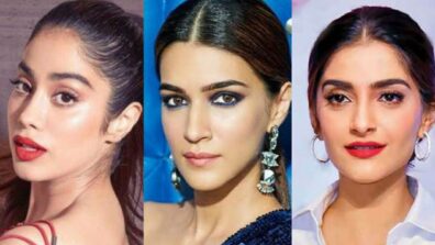 Monochromatic Makeup Looks That Are Perfect For A Date Night: Steal It From Janhvi Kapoor, Kriti Sanon & Sonam Kapoor