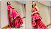 Delicious Red Strawberries Or Kriti Sanon’s Red Ghagra Choli: What Would You Choose