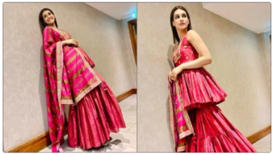 Delicious Red Strawberries Or Kriti Sanon’s Red Ghagra Choli: What Would You Choose