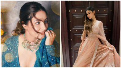 Desi Beauties: Hina Khan & Mouni Roy are ethnic ‘queens’ in their designer ensembles, see pictures