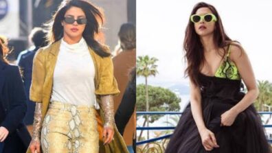 Desi Girl Priyanka Chopra Or Hottie Deepika Padukone: Who Aced This Snakeskin Outfit Better? Vote Now