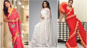 Desi Girl Vibes! 5 Times Sara Ali Khan Made Hearts Skip A Beat In Saree Looks