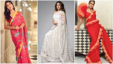 Desi Girl Vibes! 5 Times Sara Ali Khan Made Hearts Skip A Beat In Saree Looks