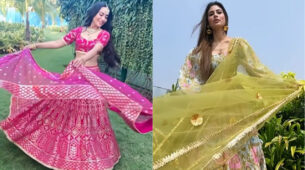 Desi Hot Babes: Surbhi Jyoti and Mouni Roy unleash their inner sensuality in ethnic outfits, we bet you will fall in love