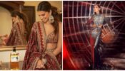 Desi Vs Videsi Diwali Style: Tara Sutaria’s gorgeous red lehenga Vs Nora Fatehi’s shimmery hot silver bodycon dress, what’s your pick this year? (Ultimate Fan Battle)
