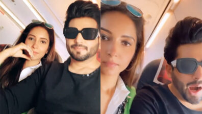 Dheeraj Dhoopar & Vinny Arora out for a romantic getaway, see videos