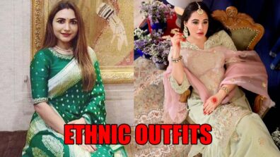 Dhrriti Saharan To Mandy Takhar: Hottest Punjabi Queens In Ethnic Outfits That Left Us Sweating