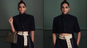 Did You Know Sonam Kapoor’s Louis Vuitton Crop Top And Cargo Pants Could Buy You A Diamond Set?