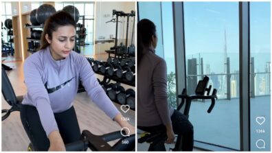 Divyanka Tripathi and her ‘workout’ diaries in Dubai