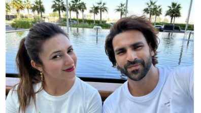 Divyanka Tripathi and Vivek Dahiya ‘twin it to win it’, steal hearts wearing white in romantic snaps