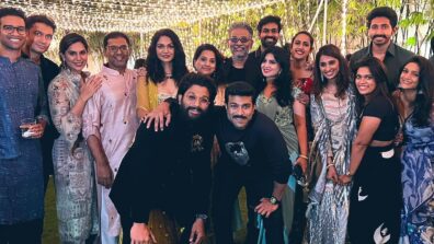 Diwali 2021: Ram Charan and Allu Arjun come together to celebrate festival with families, see viral pic