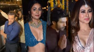 Diwali 2021: Salman Khan, Kartik Aaryan, Mouni Roy, Krystle D’Souza, Hina Khan, and others party hard at Ekta Kapoor’s bash, see viral videos