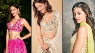 Diwali Vibes: Ananya Panday makes an impressive fashion statement with her ethnic outfits, come fall in love