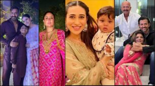 #Diwali2021: B-Town Celebs Ajay Devgn, Kajol, Kareena Kapoor, Karisma Kapoor, Hrithik Roshan, Rakesh Roshan celebrate festival with family, see pics