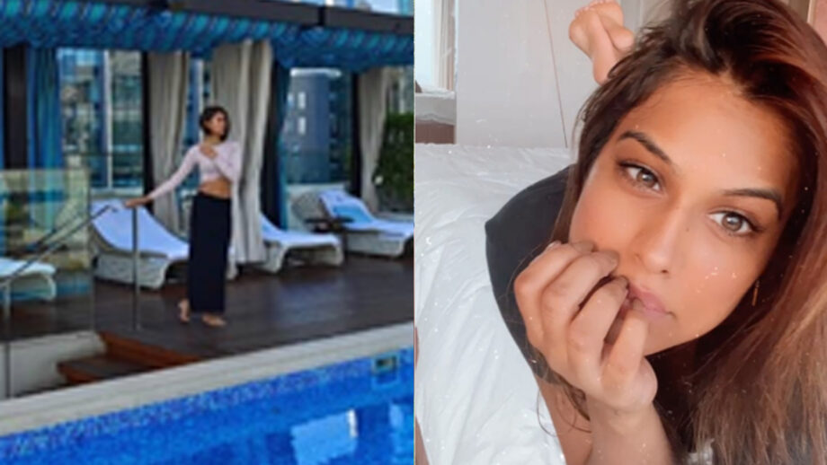 Erica Fernandes gives lifestyle goals from Dubai, Nia says “Rolling in bed all day kind.” 507356