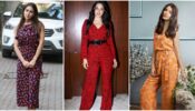 Fashion Beauties: Sara Ali Khan, Kiara Advani and Anushka Sharma look vibrant in colour printed jumpsuits