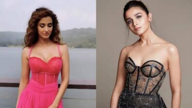 Fashion Faceoff: Disha Patani VS Alia Bhatt: Which B’Town Diva Looks Sultry In A Corset Gown?