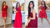 Fashion Faceoff: Jannat Zubair Vs Sameeksha Sud: Which Diva Has The Best Red Dresses?