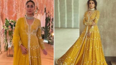 Fashion Faceoff: Kareena Kapoor Khan Vs Sanya Malhotra: Who Donned The Ridhi Mehra Yellow Ensemble Better?