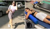 Flaunt your hot curvaceous body the Nora Fatehi and Pooja Hegde style in bralettes and bodycon shorts to raise the oomph