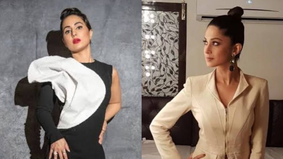 Hina Khan Vs Jennifer Winget: Which Gorgeous Diva Looks Extra Hot In Her Black & White Outfit? 498164