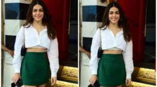 Casual Yet Stylish: Alaya F Is A Sight For Sore Eyes In Green Skirt Styled With White Crop Top; Take A Look