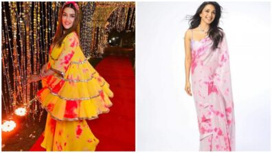 From Kriti Sanon To Kiara Advani: Our Favorite Bollywood Celebs Who Found Their Love In Tie-Dye Traditional Wear; Take A Look