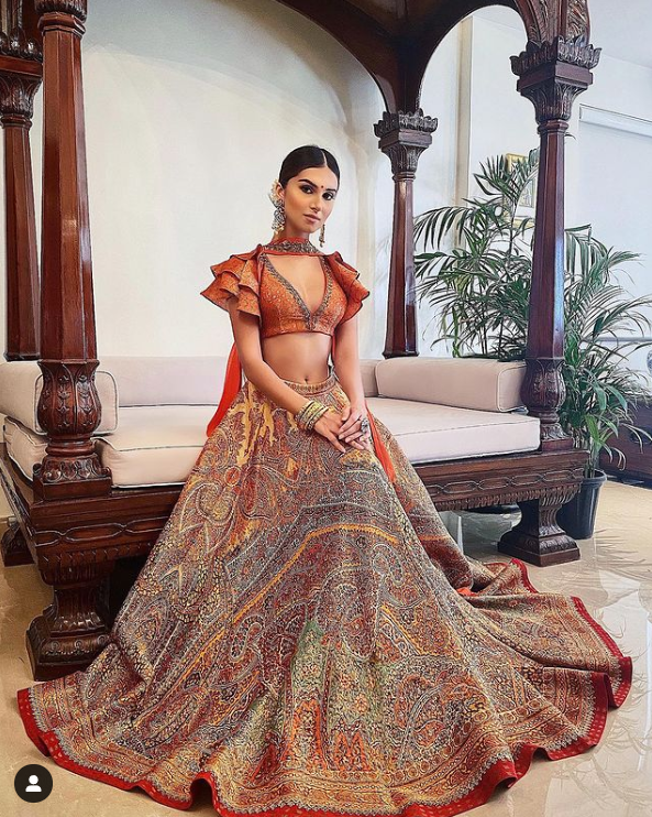 From Pooja Hegde, Tara Sutaria To Kiara Advani: Get A Hot Bridesmaid Look With These Hot Lehengas Approved By Celeb Divas - 1