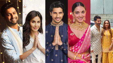 From Vicky Kaushal-Katrina Kaif to Kiara Advani-Sidharth Malhotra and Varun Dhawan-Natasha Dalal: Here’s how our favourite B-Town celebrities celebrated Diwali 2021