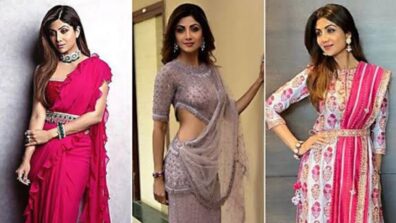 Garba Ready! Take A Look At Shilpa Shetty Kundra’s Chic Traditional Looks Of All Time; From Boho To Florals