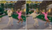 Garmi On The Road Baby: Nora Fatehi does a super hot dance in pink coordinated shorts and crop top, flaunts her curvaceous midriff like no other