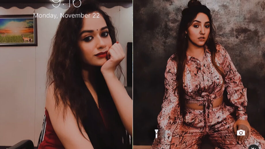 Gorgeous Divas Ashnoor Kaur and Jannat Zubair ace the ‘lock screen’ challenge 507401