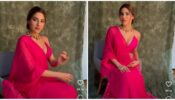 Nikki Tamboli does a Nora Fatehi in style, sets the oomph quotient going in deep-neck red blouse