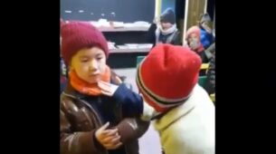 Heartwarming Video: A Little Girl Consoling An Emotional Boy In An Adorable Manner Is Doing Rounds Around The Internet