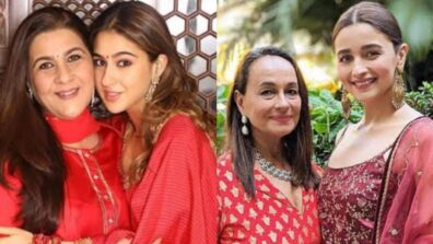 Here’s Looking At Some Adorable ‘Then & Now’ Pictures Of Bollywood’s Famous Mother-Daughter Duos: From Sara Ali Khan & Amrita Singh To Alia Bhatt & Soni Razdan