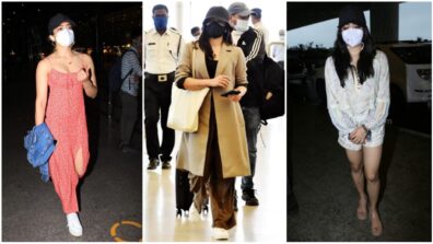 Hit The Airport In Comfortable And Classy Fashion: Take Cues From Rashmika Mandanna